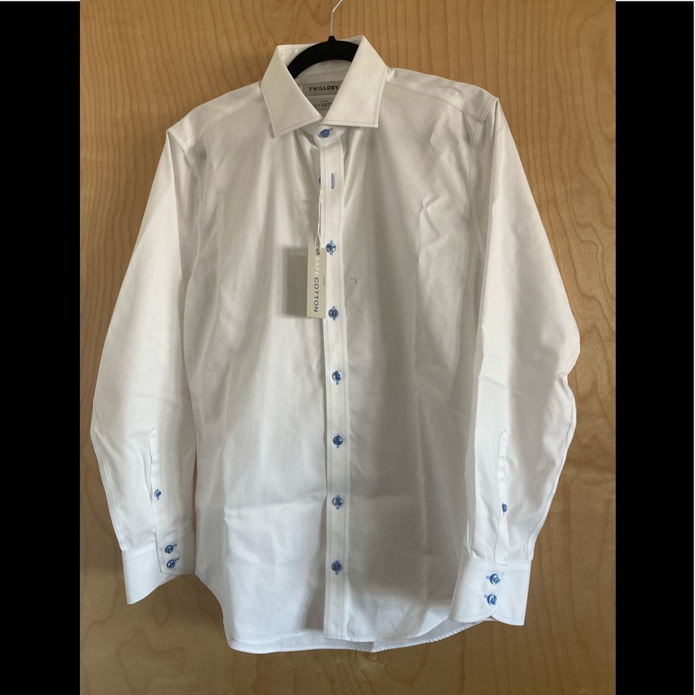 Men’s White Button Down from Twillory